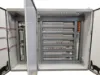 Picture of Allen Bradley PLC cabinet 112"L x 21.5"D x 86"H